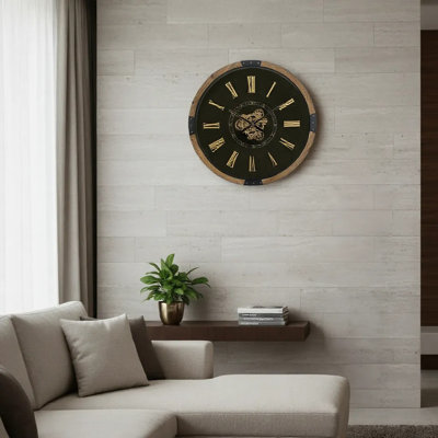 Solid Wood Wall Clock