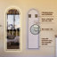 Miroir pleine longueur de 65 po x 21 po à DEL, à intensité variable, haute définition et antidéflagrant, debout ou fixé au mur