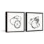 Healthy Twist - 2 Piece Single Picture Frame Painting Set-940268459