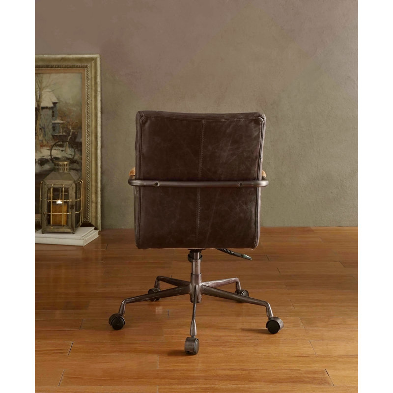 Chaise de bureau Antique, Marron foncé