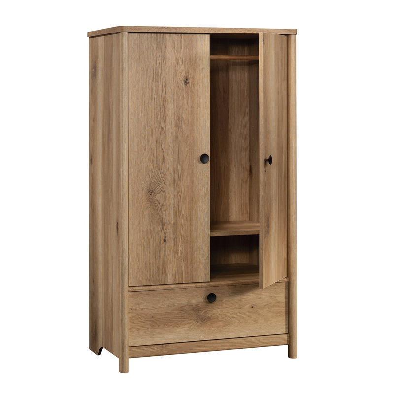 Armoire, finition brune