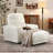 Upholstered Power Reclining Chaise Lounge with Cup Holder and Wireless Charging Function-136747316