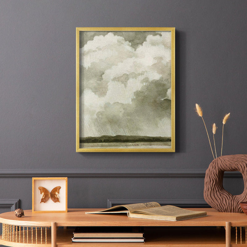 Big Dark Sky I Framed Print - Solid Wood, 20" H x 16" W