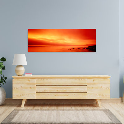 Pacific Coast Ca Dramatic Contemporary Ocean Seascape Wall Art