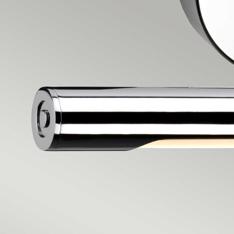 Alton 1 -Light Hardwired Dimmable LED Wall Mounted Picture Light, Polished Chrome, 16.1 cm H x 38.8cm W x 20.5cm D