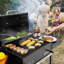Royal Gourmet 24-Inch Charcoal BBQ Grill with 2 Foldable Side Shelves, Black