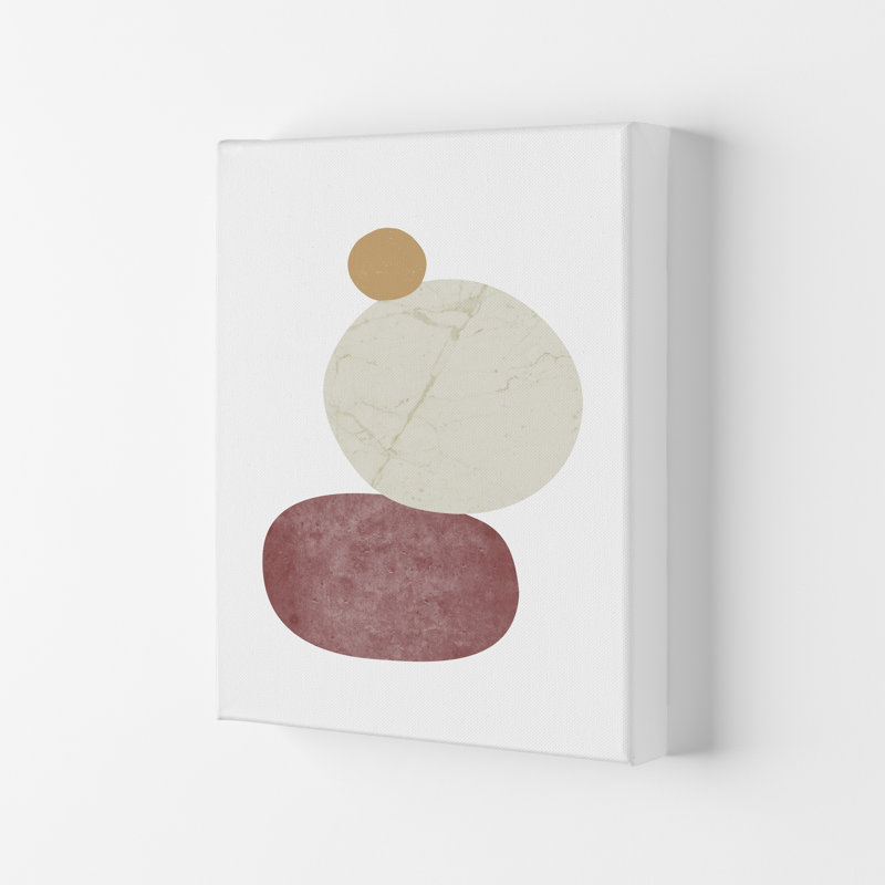 Pebbles II - Print, Wrapped Canvas, 42 cm H x 29.7 cm W x 4 cm D