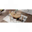 Ensemble de table de salle à manger 5 pièces pour 5 personnes, ensemble de table de salle à manger extensible rétro avec 4 chaises rembourrées, ensemble de table de cuisine et chaises pour la salle à manger et la cuisine-1229820832-1229820833