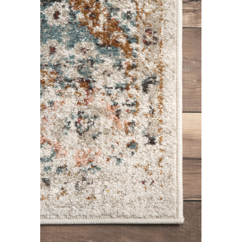 Tapis beige Guiterrez, Carré 6 pi 7 po