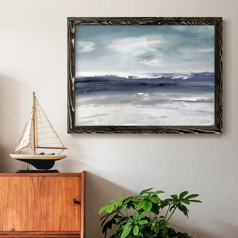Beachcombers Paradise, reproduction d'art sur toile, H 18 po x l 26 po, Noir