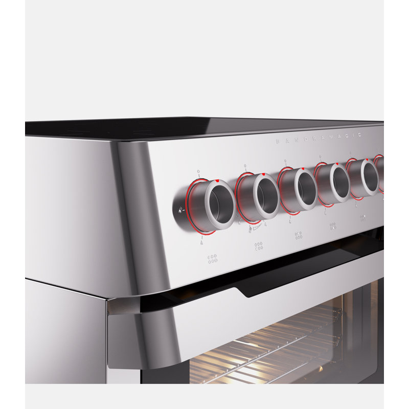 ILVE Panoramagic 36 in Induction Range, Stainless Steel