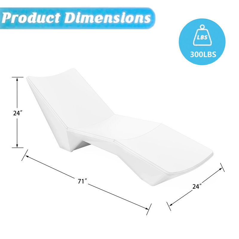in Pool Lounge Chairs, Pool Lounge Chairs, Use in Pools with Shelves Up to 9 Inches Deep, Weather-Resistant Design,Tanning Chairs for Sun Shelves, Poolside & Beach Lounge for Outdoor Relaxation