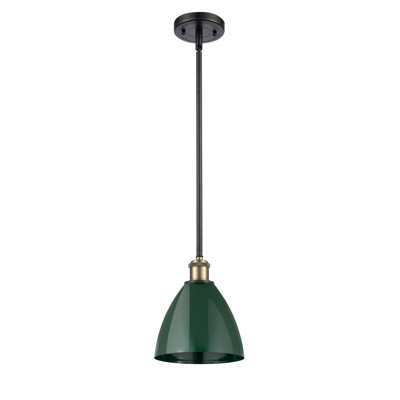 Luminaire suspendu conique à 1 lumière