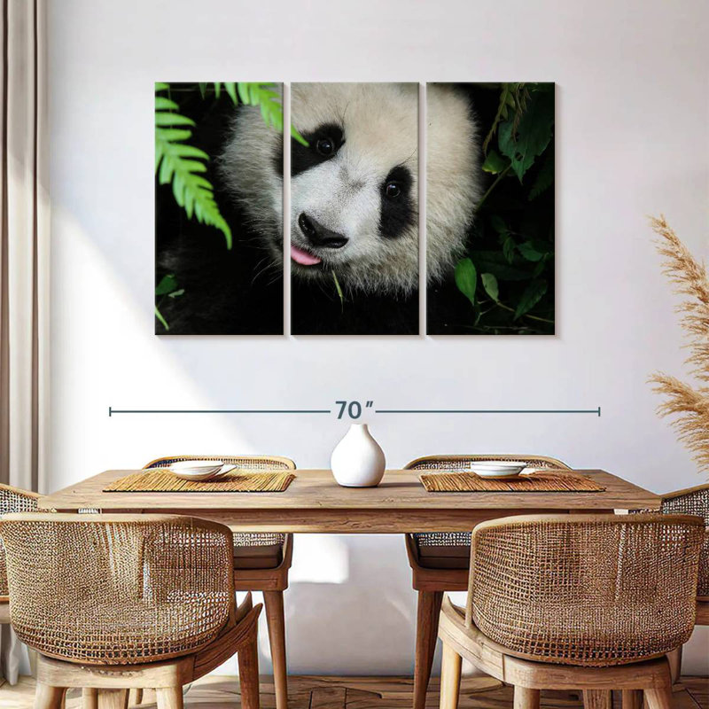 Brampt Panda Surprise, 36" H x 57" W