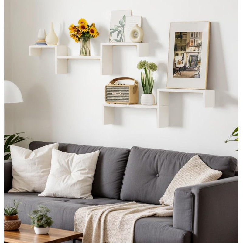4 Piece Floating Shelf