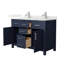 Beckett 48" Freestanding Double Bathroom Vanity with Quartz Top-646743071-646743068-646743069