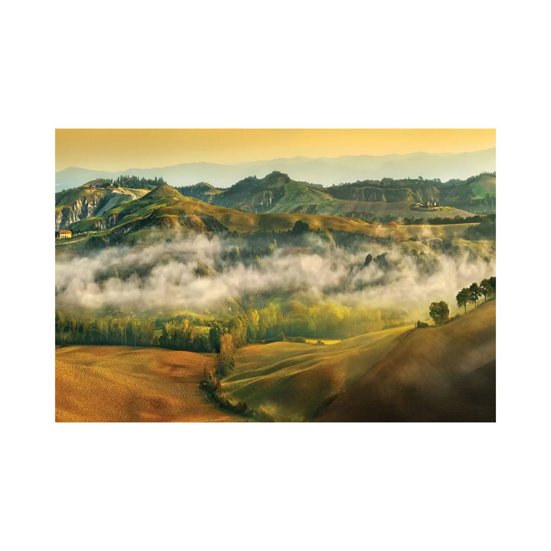 Autumn... by Krzysztof Browko - Wrapped Canvas Print