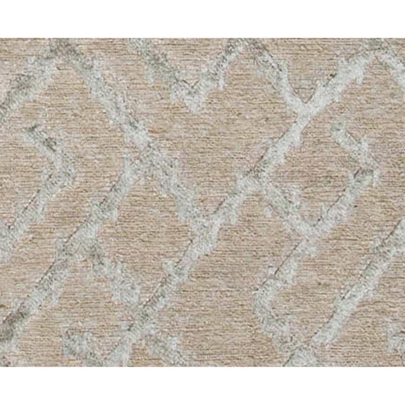Himalayan Geometric Area Rug in Beige/Gray, Rectangle 9' x 9'8"