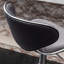Ensemble de 2 pièces pivotantes en velours gris. Base en métal chromé avec repose-pieds à 360 °. Siège pneumatique. Mousse et l 18,07 po x P 21,6 po, H 31,5 po à 41 po Capacité de poids de 250 lb, revêtue de 2-1409670531