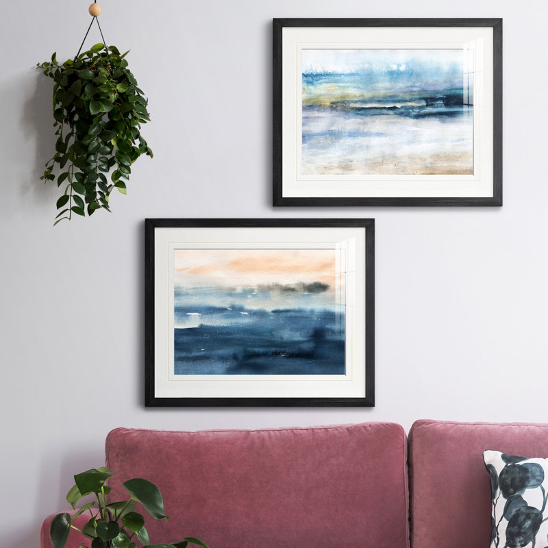 Reproduction de photo sur toile, Papier encadré noir, Blanc mat