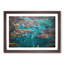 Birds Eye View Of Sydney Australia Painting - Single Picture Frame Print on MDF-56634331-56634334