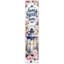 Panneau de porche « Home Sweet Home » en bois massif blanc, bleu et rose de 91 cm (36 po).
