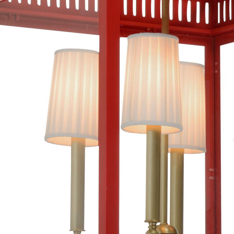 Frederick Cooper 4-Light Lantern Square Chandelier