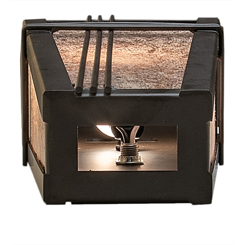 Izabela Steel Flush Mounted Sconce