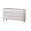 Commode double 6 tiroirs avec Miroir chilhowee-175238521