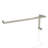 Mimas 33 In. X 78 In. Fully Frameless Glass Hinged Shower Door With Towel Bar-118588999