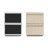 ZLINE Autograph Edition 24 in. Touchstone 168 Can Outdoor-Rated Dual Refrigerator Drawer with Doors and Handles-107106040