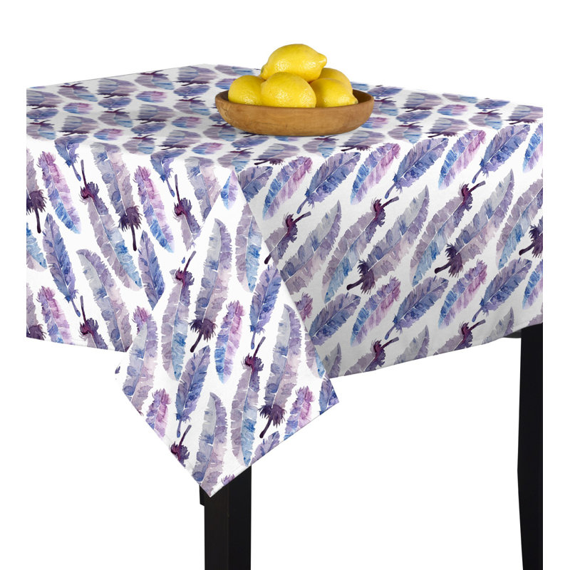 Liesl Geometric Tablecloth, 84" L x 84" W