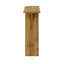 Console, table d'entrée étroite de 43,4 pouces de long avec base en forme de V, console de canapé rustique pour le couloir, le salon, le canapé derrière-206054677
