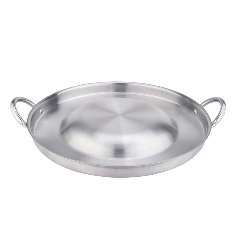 Wok en acier inoxydable 15,7 po ARC
