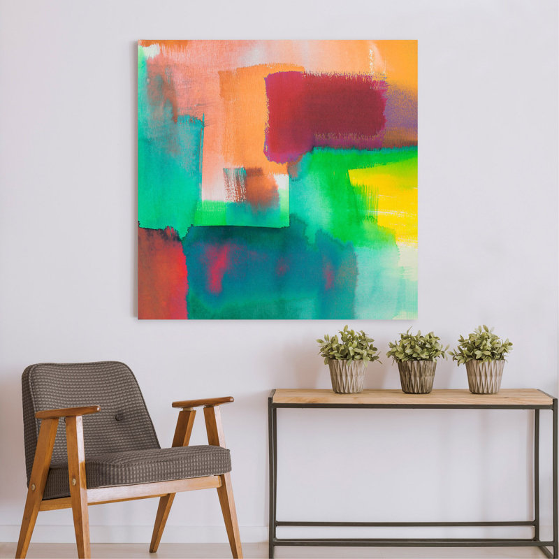 Rumble In The Jungle 2 by Asia Rivieri - Wrapped Canvas Print, 70 cm H x 70 cm W