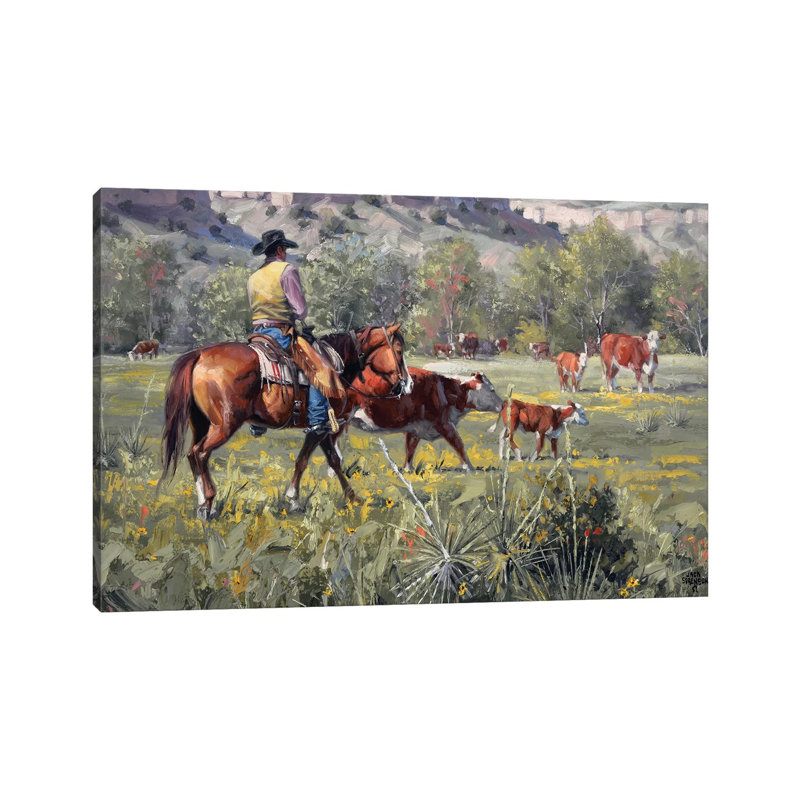 A Darn Good Spring by Jack Sorenson - Wrapped Canvas Print, 66.04cm H x 101.6cm W x 1.905cm D