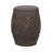 20" Devone Brown Ceramic Garden Stool