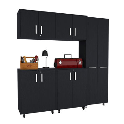 Système de rangement pour garage 5 pièces Georgia