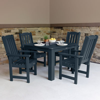 Arbnora 4-Person 42" Square, Counter-Height Outdoor Dining Set