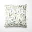 Modern Accent Pillow - Abstract Sage Drift Printed Cushion-125944435