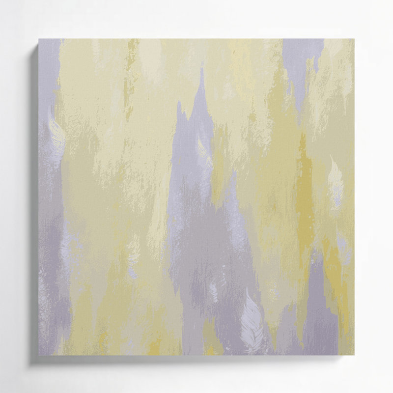 Art abstrait sur toile 22 ", H 8 po x l 8 po