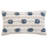 Housse de coussin lombaire rayée en coton Izzy