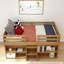 Lit mezzanine simple en bois massif Decimus-818225339