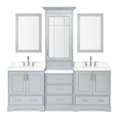 85'' Double Bathroom Vanity
