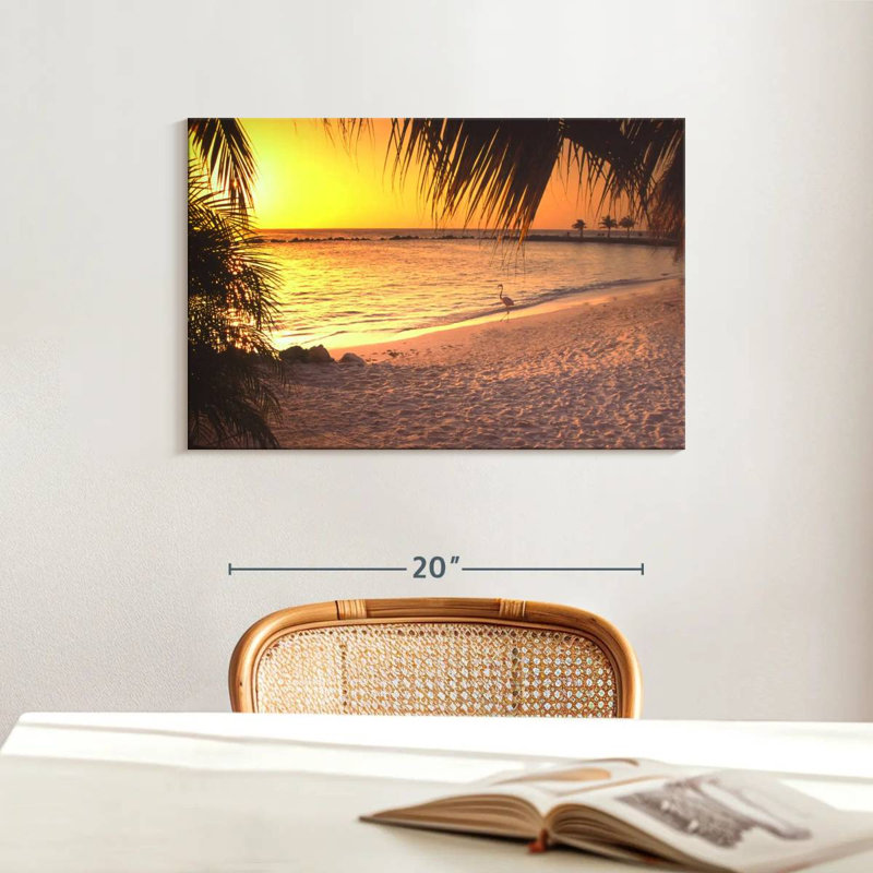 Gillard Aruba Sunset Flamingo