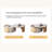 Brown Solid Wood Round Coffee Table