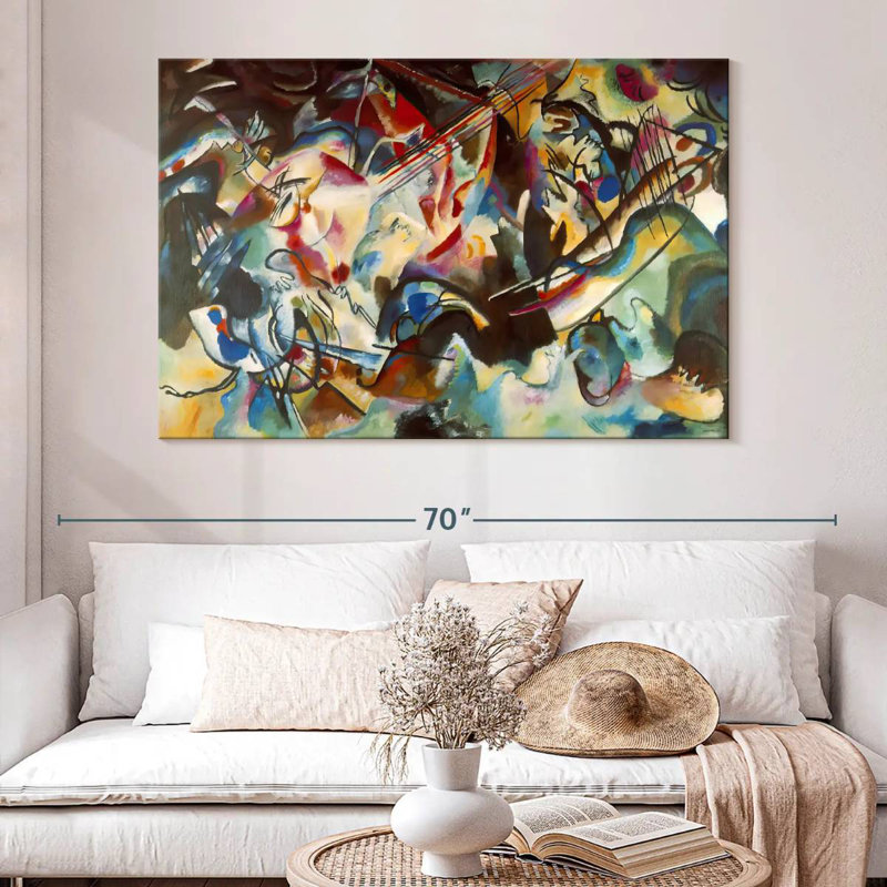 Composition VI, 34" H x 51" W