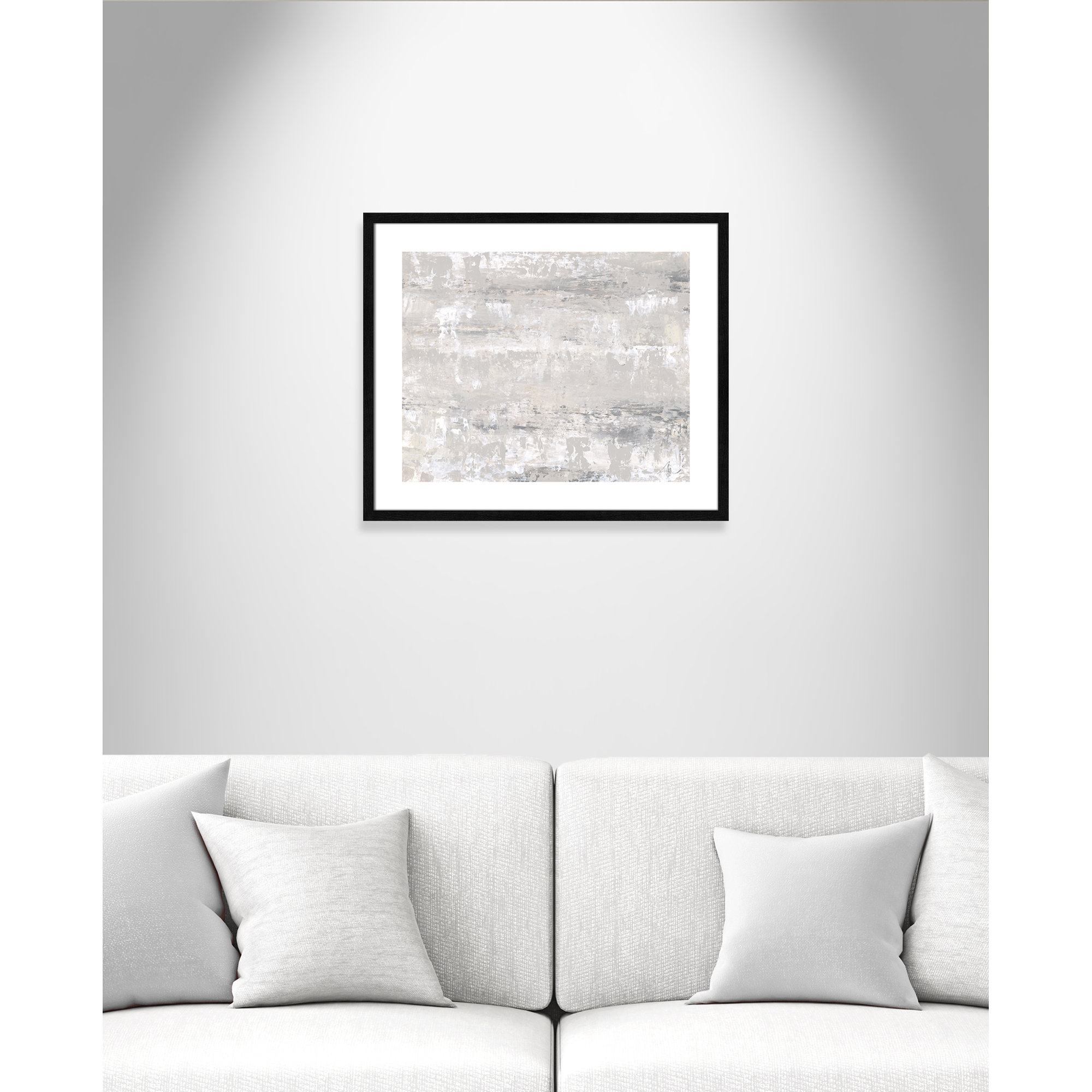 Desert Winds by Filippo Ioco - Print, Black Wood Framed Paper, 21.5" H x 25.5" W x 0.75" D