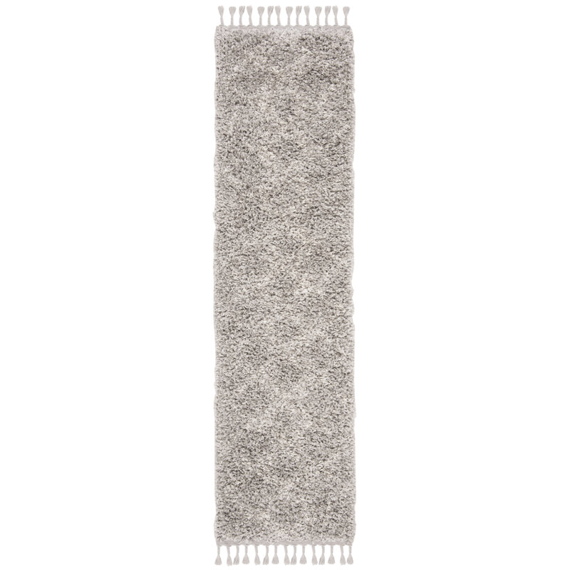 Brookport Pro Lux Shag 400 Performance Geometric Rug, Runner 2'6" x 10'