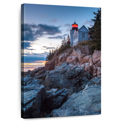 Aletra Bass Harbor Lighthouse Blue Hour